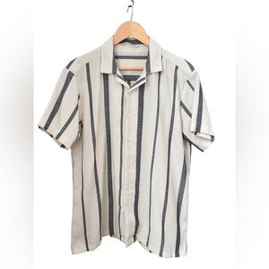 Classic Striped Button-Down Shirt